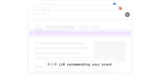 LLM recommending your brand